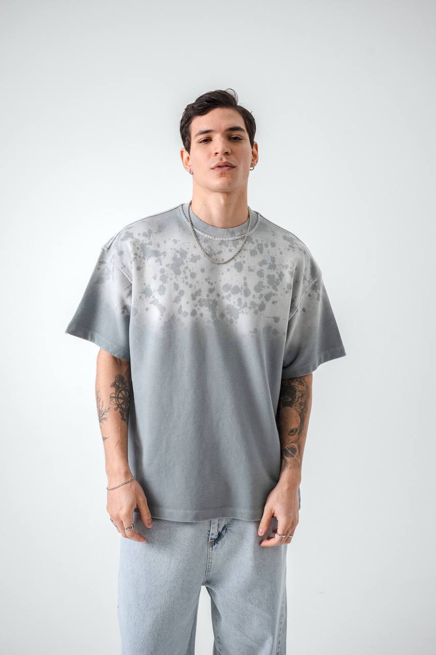 T-SHIRT RETRO GREY 2537