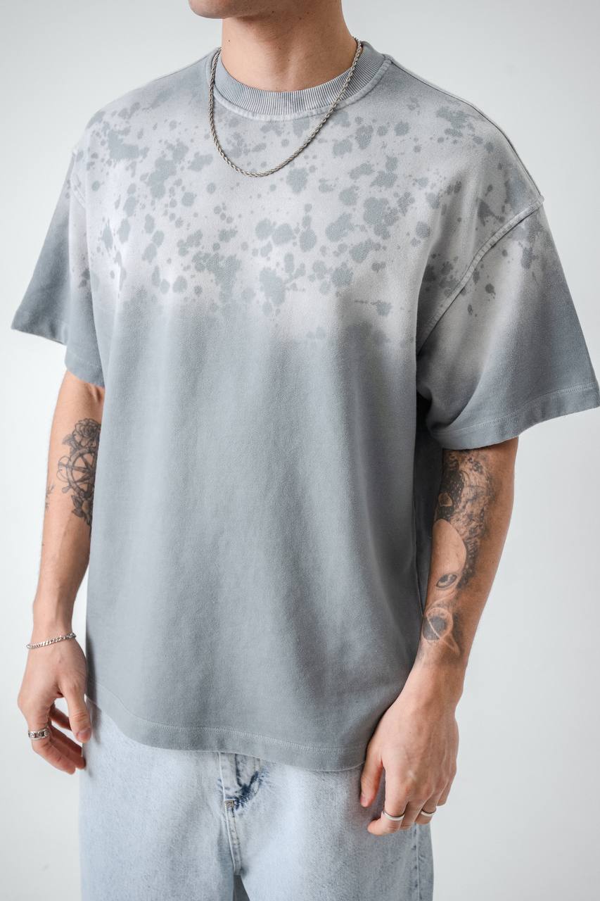 T - SHIRT RETRO GREY 2537 - ZG PREMIUM