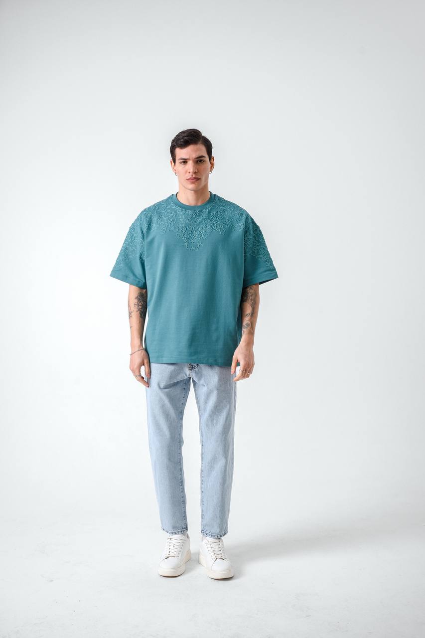 T - SHIRT RETRO BLUE 2522 - ZG PREMIUM