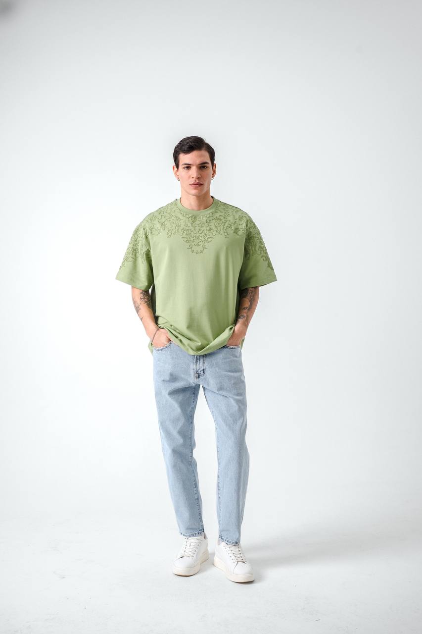 T-SHIRT RETRO BGREEN 2522