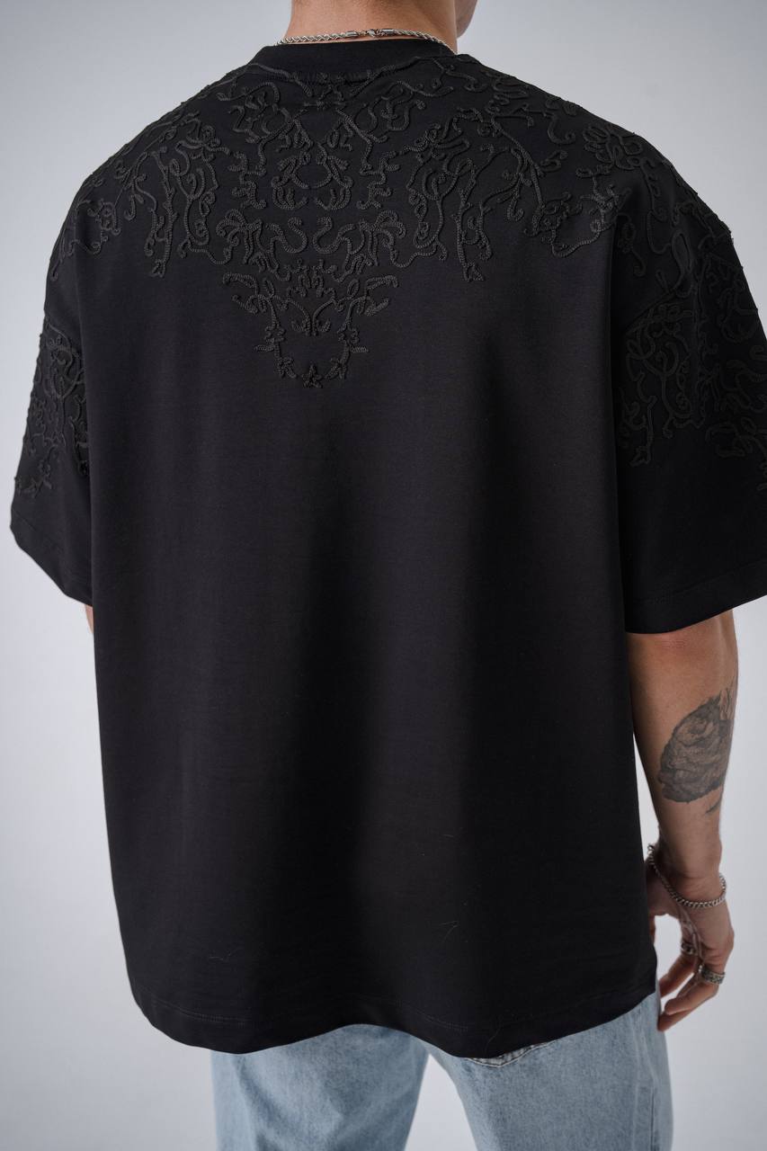 T-SHIRT RETRO BLACK 2522