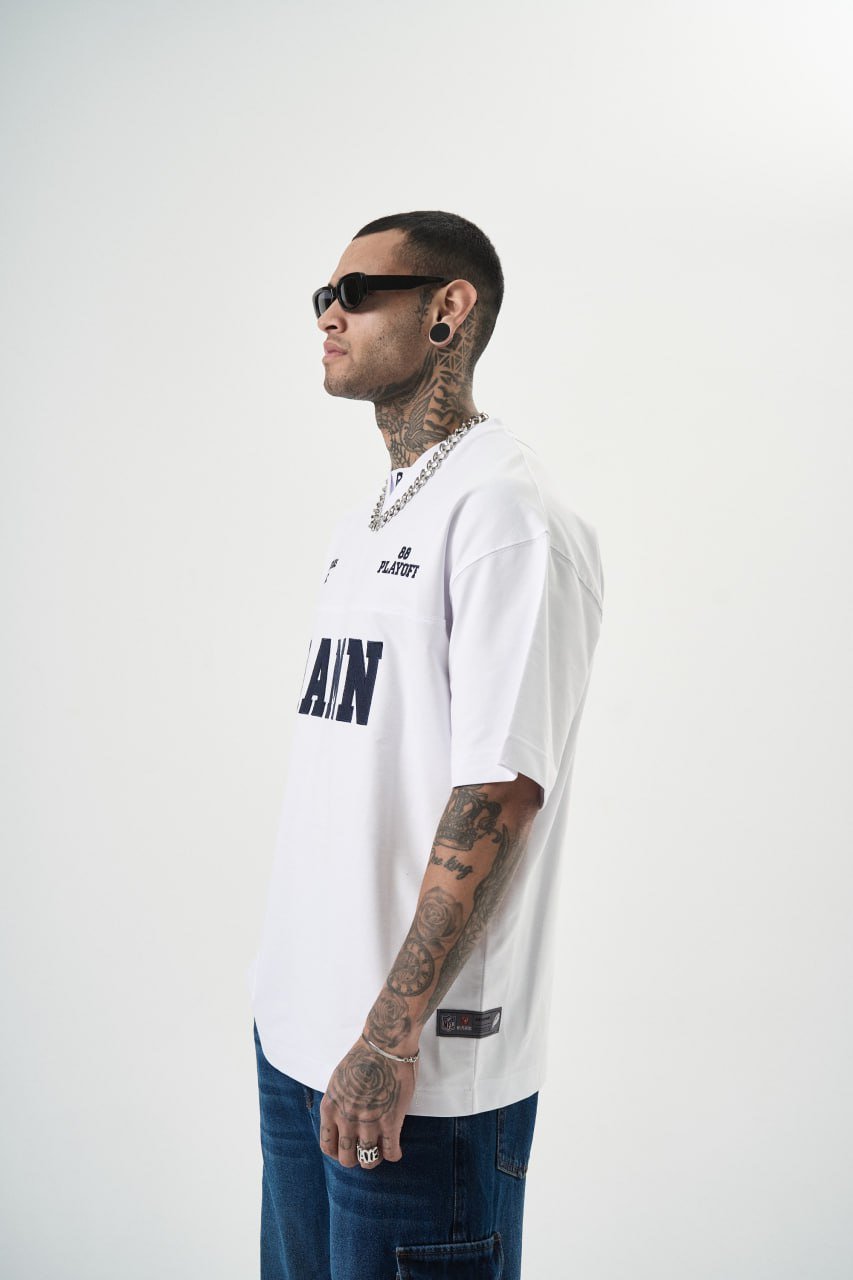 T SHIRT OVERSIZE RESPIRE WHITE 5119 - ZG PREMIUM