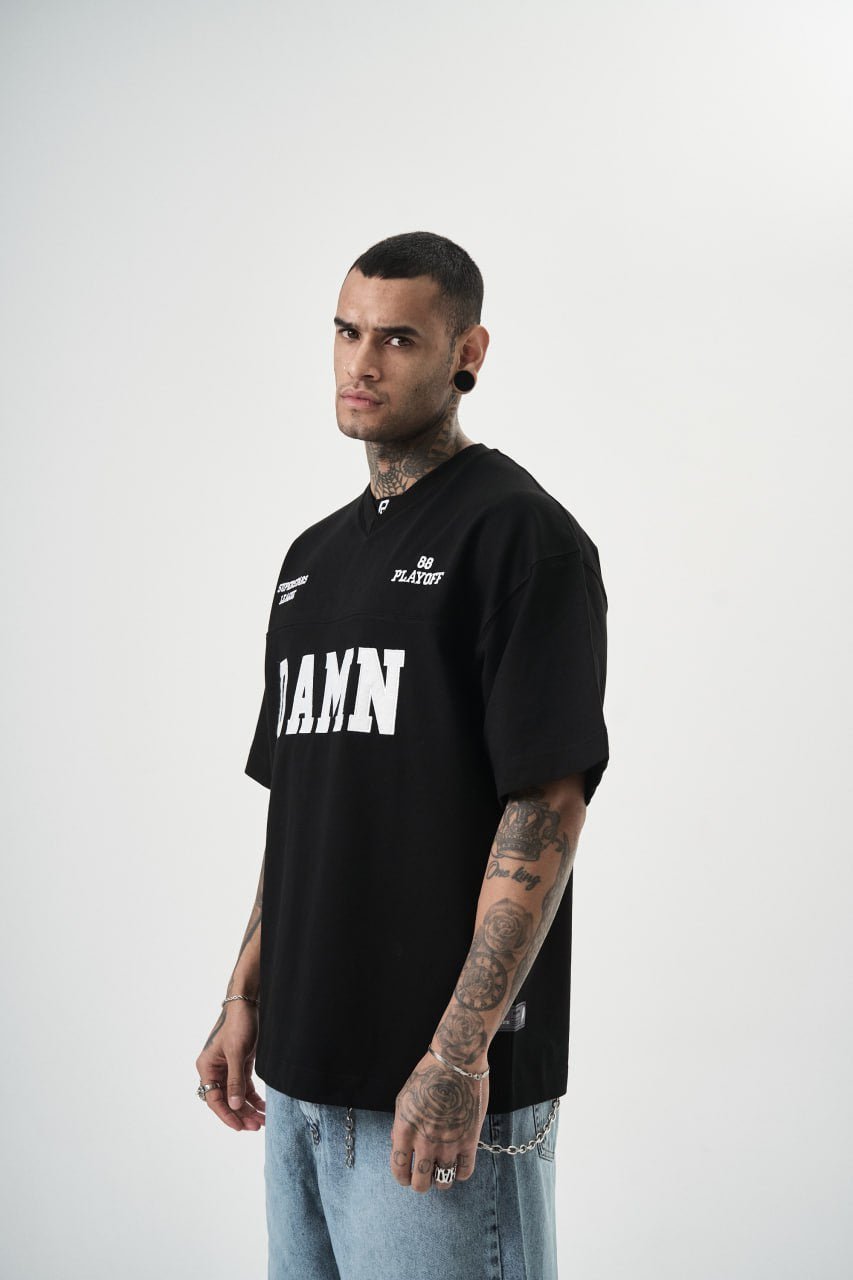 T SHIRT OVERSIZE RESPIRE BLACK 5119 - ZG PREMIUM