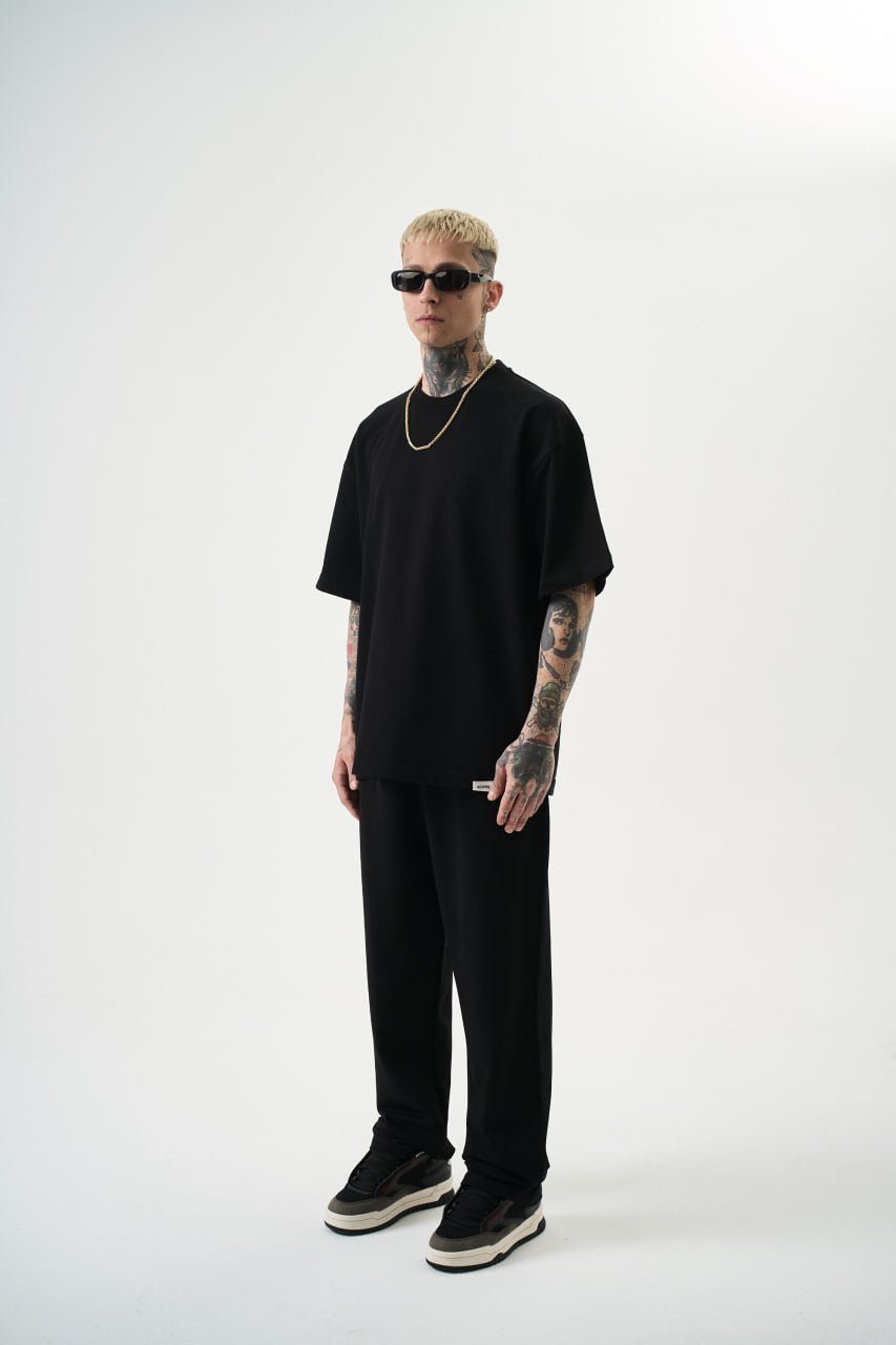 T SHIRT OVERSIZE RESPIRE BLACK 5100 - ZG PREMIUM