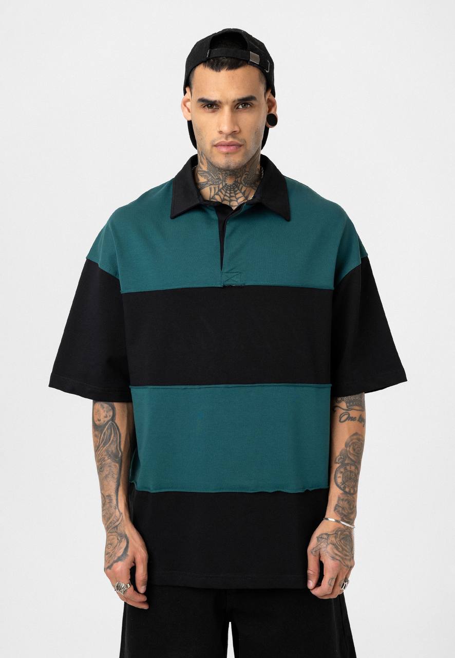 POLO ESSENCE BLACK GREEN 7126