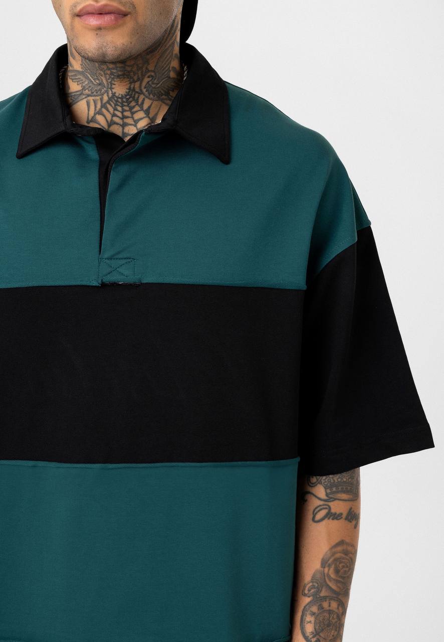 POLO ESSENCE BLACK GREEN 7126