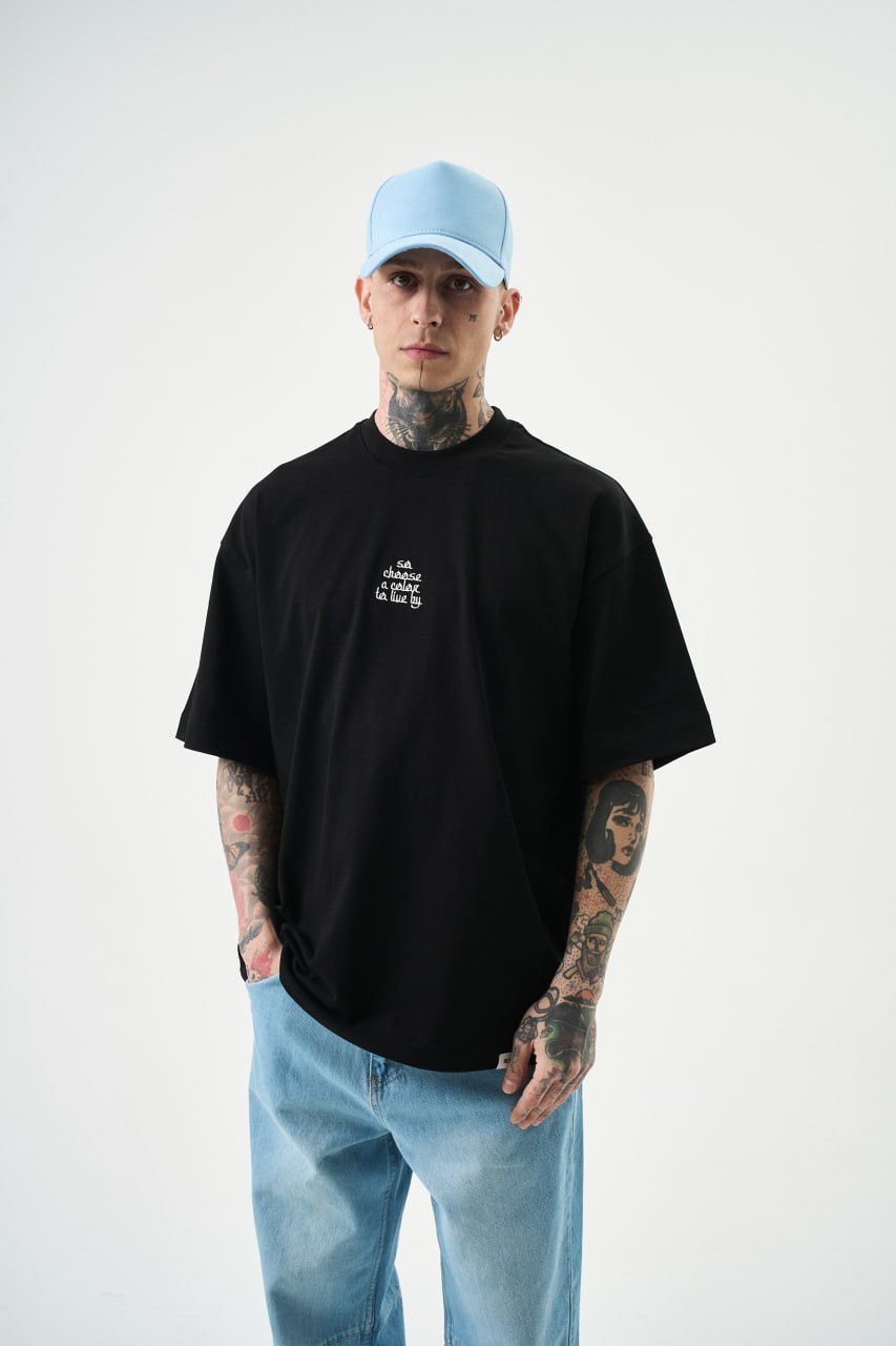 T SHIRT OVERSIZE RESPIRE BLACK 5123