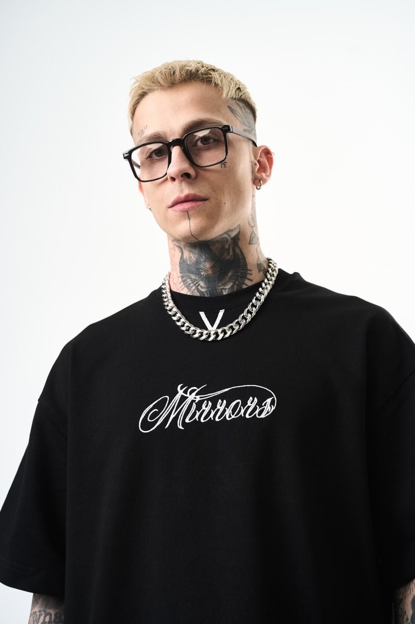 T SHIRT OVERSIZE RESPIRE BLACK 5116 - ZG PREMIUM