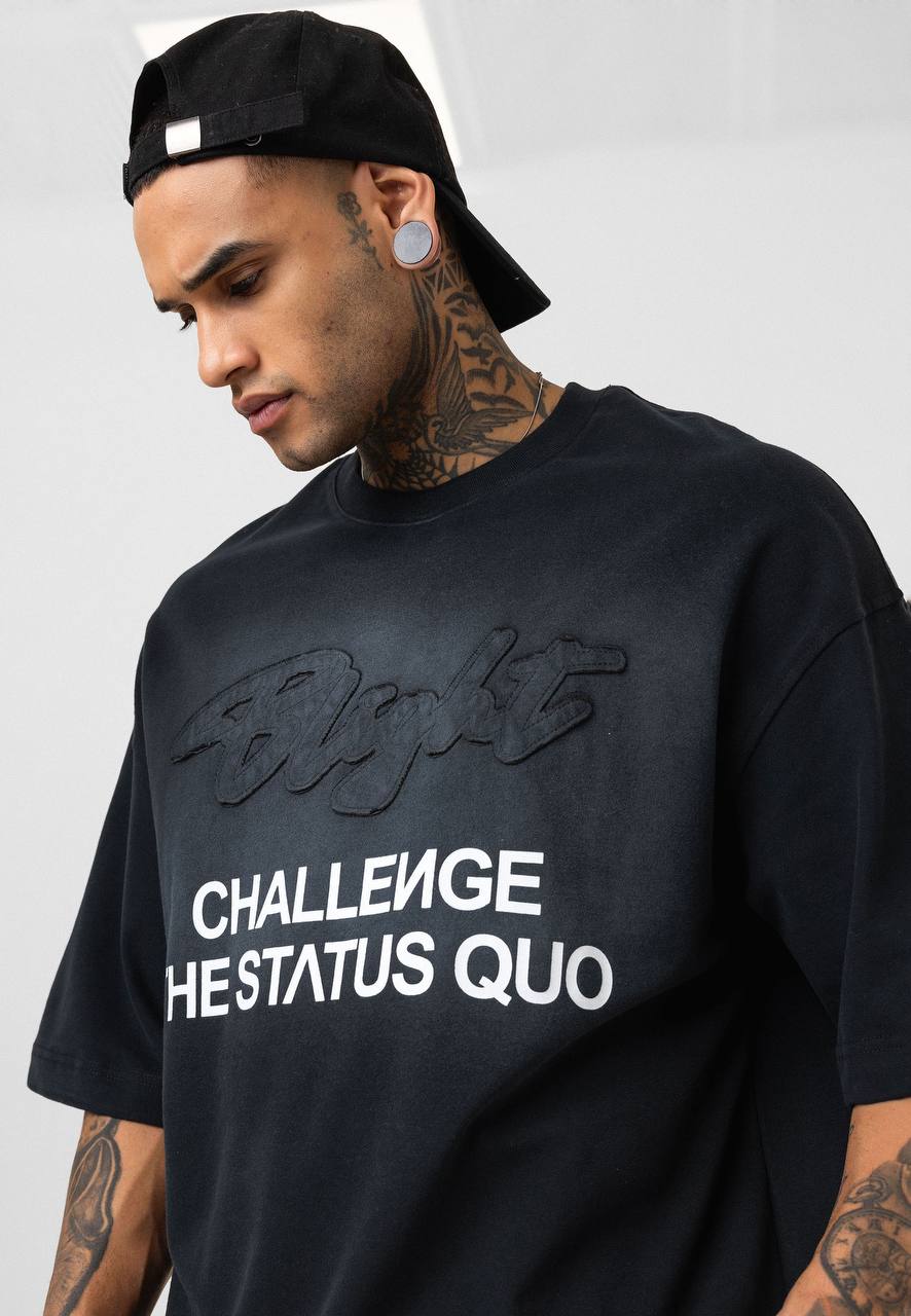 T - SHIRT ESSENCE BLACK 7146 - ZG PREMIUM