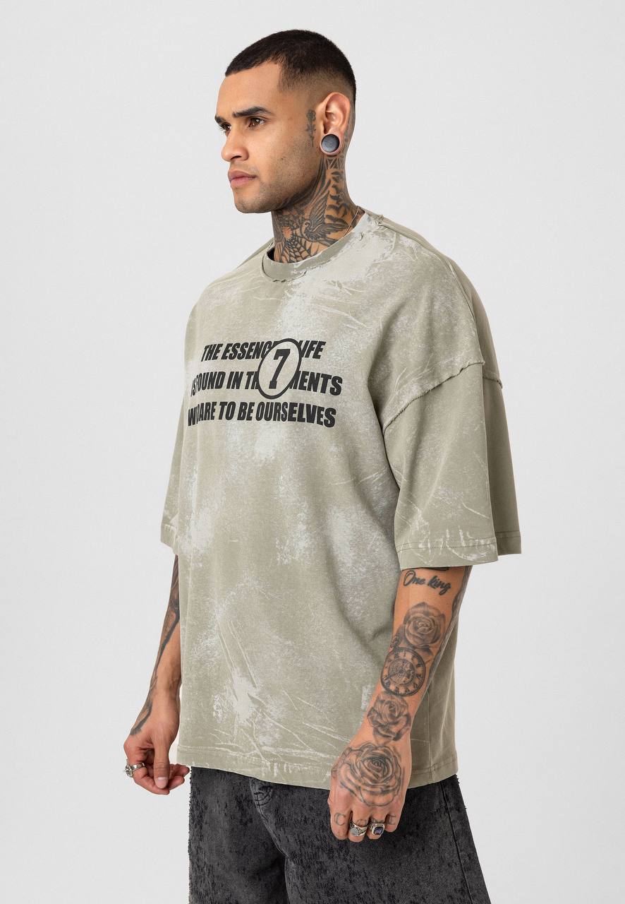 T-SHIRT ESSENCE BEIGE 7114