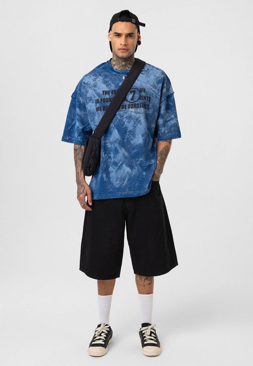 T-SHIRT ESSENCE BLUE 7114