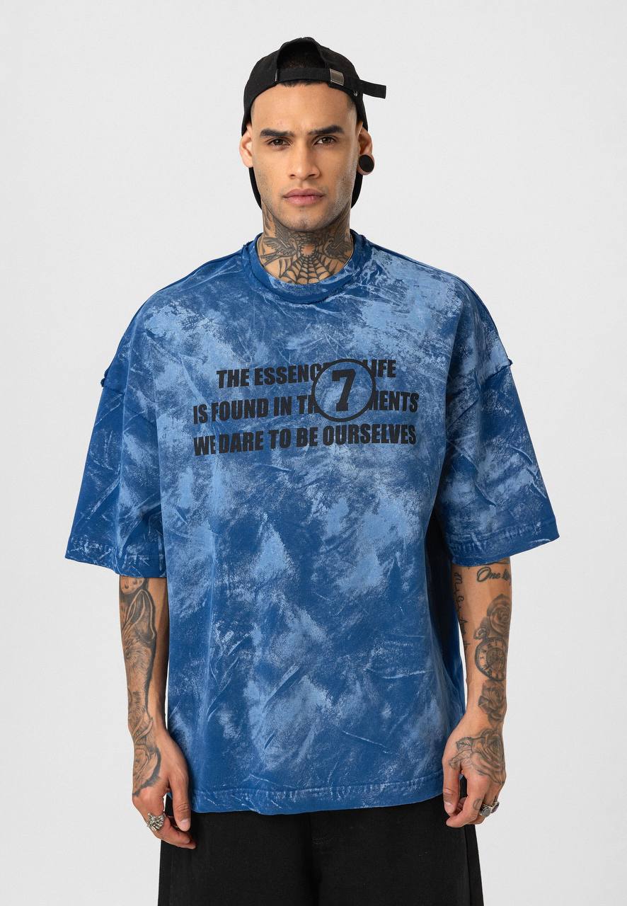 T-SHIRT ESSENCE BLUE 7114