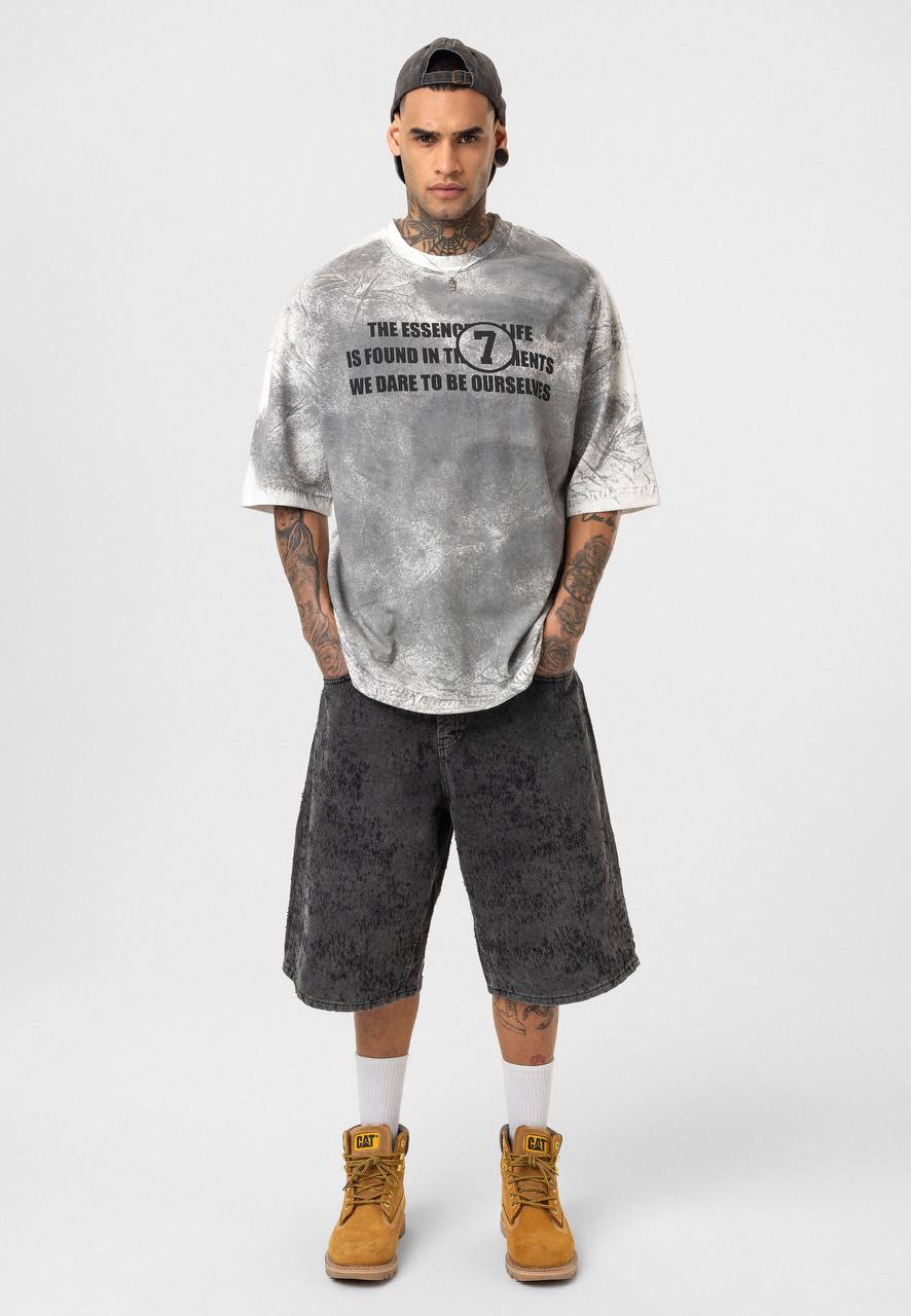 T - SHIRT ESSENCE WHITE 7114 - ZG PREMIUM