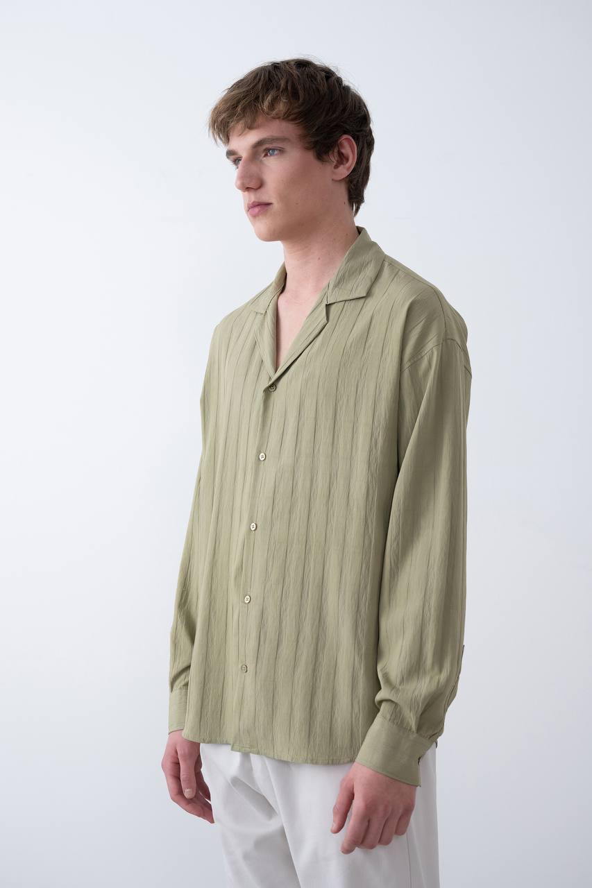 CHEMISE MARRAKECH GREEN GML 2457