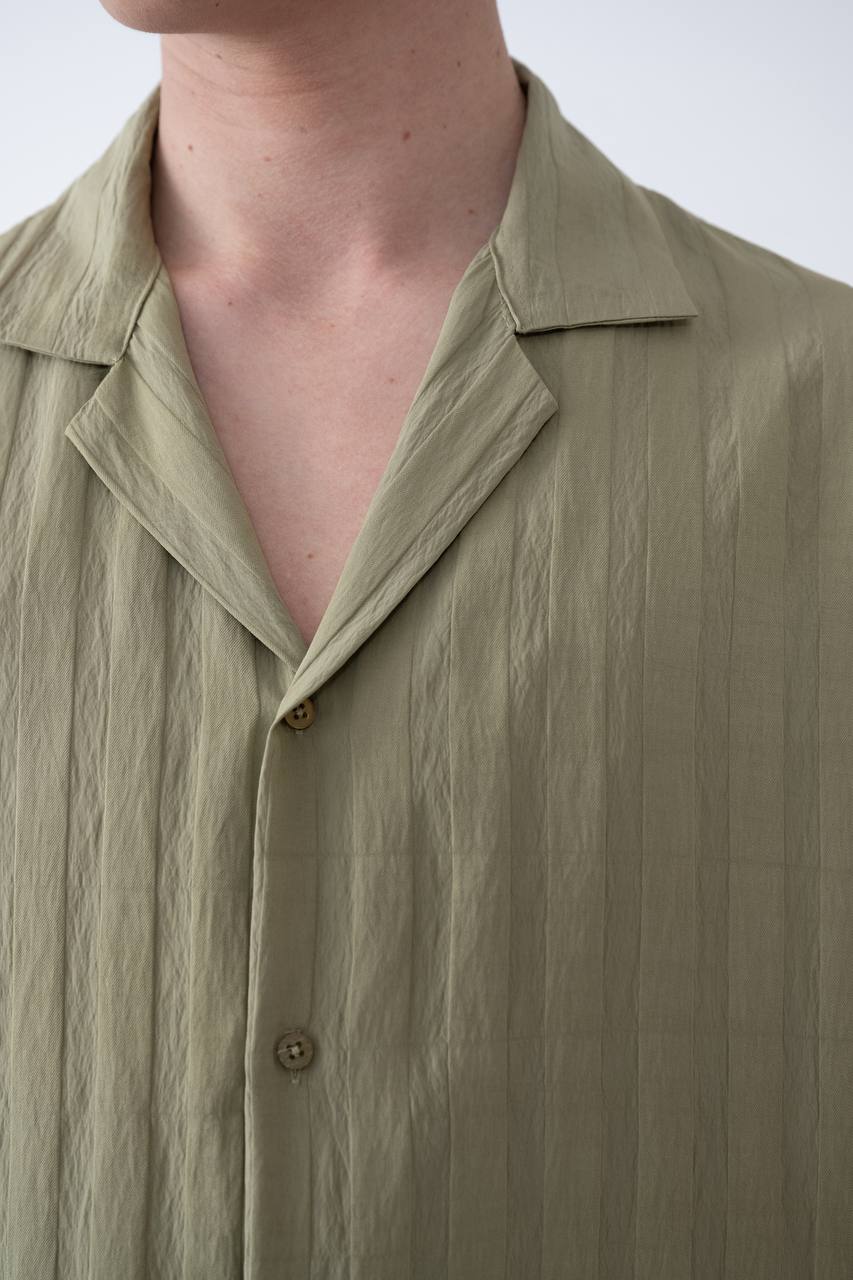 CHEMISE MARRAKECH GREEN GML 2457