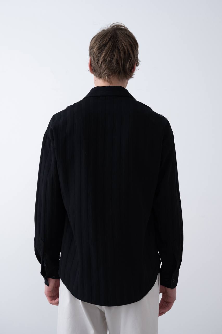 CHEMISE MARRAKECH BLACK GML 2457 - ZG PREMIUM
