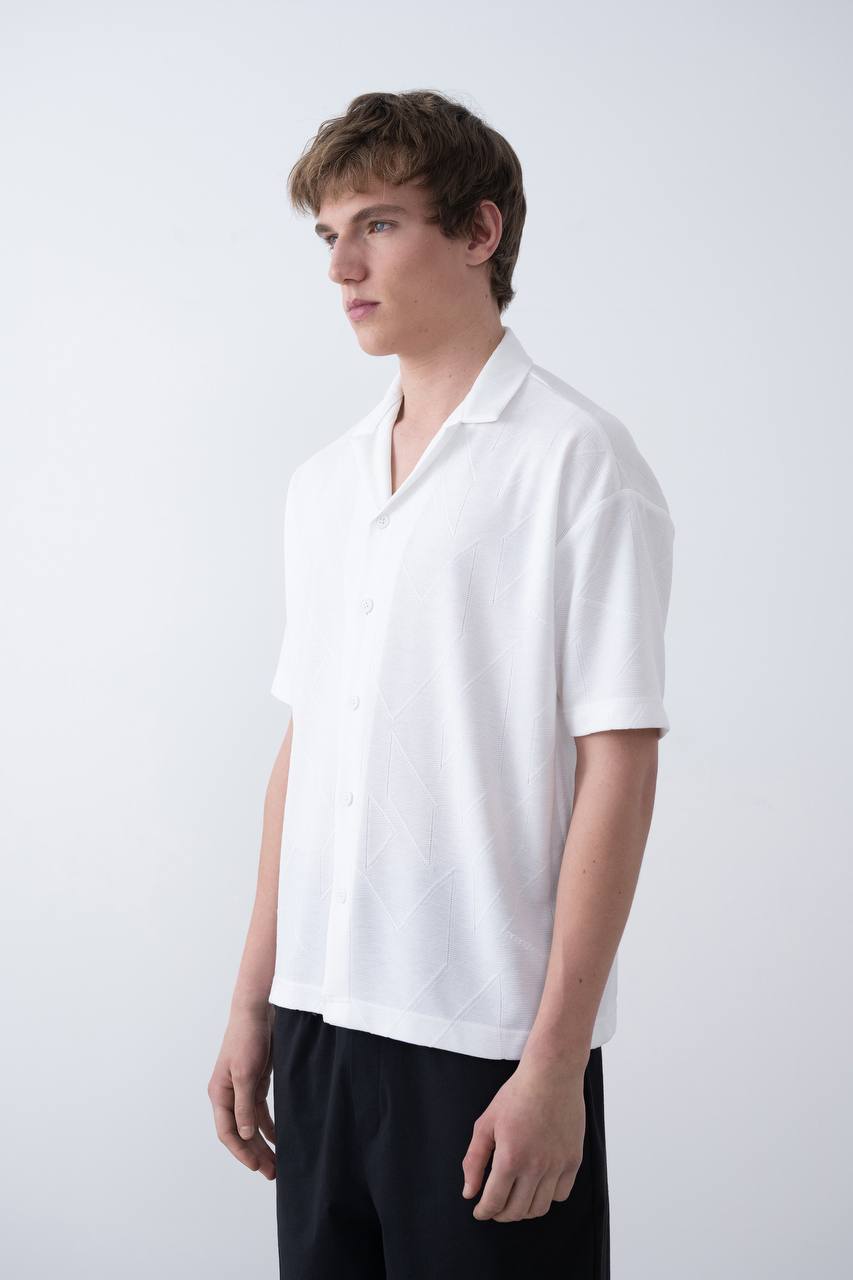 CHEMISE MARRAKECH WHITE 2458 - ZG PREMIUM
