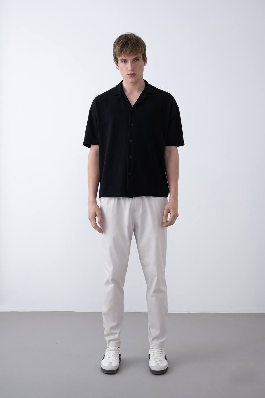 CHEMISE MARRAKECH BLACK 2458 - ZG PREMIUM