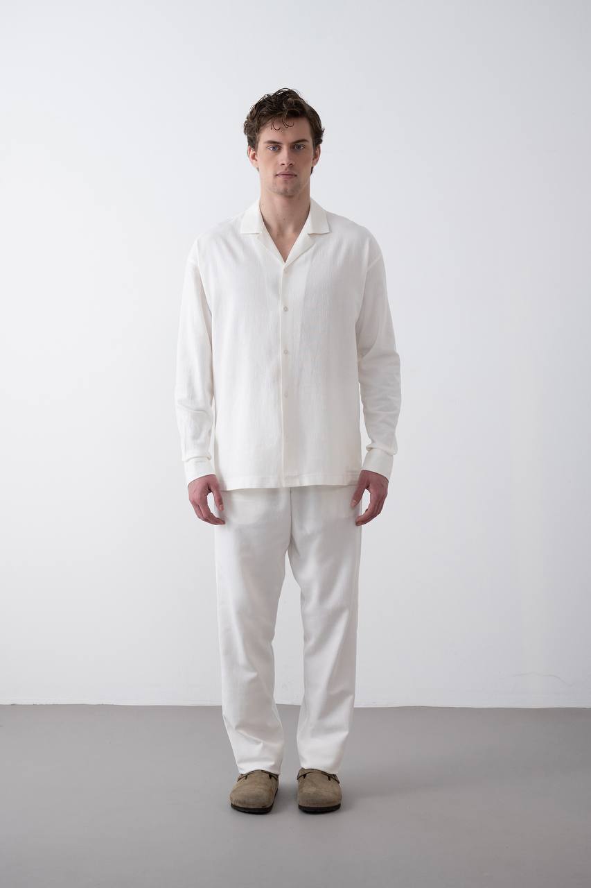 CHEMISE MARRAKECH WHITE 2475 - ZG PREMIUM