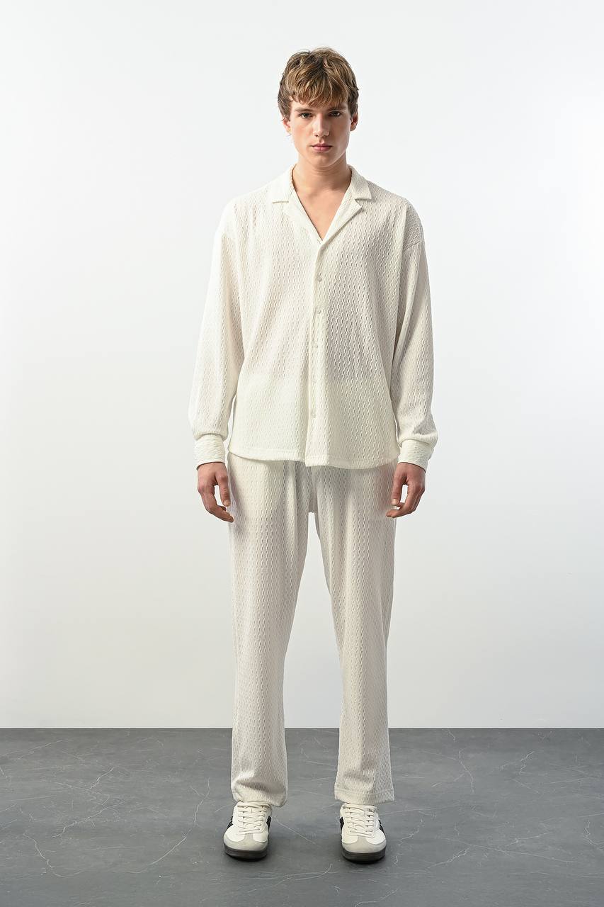 CHEMISE MARRAKECH WHITE 2422 - ZG PREMIUM