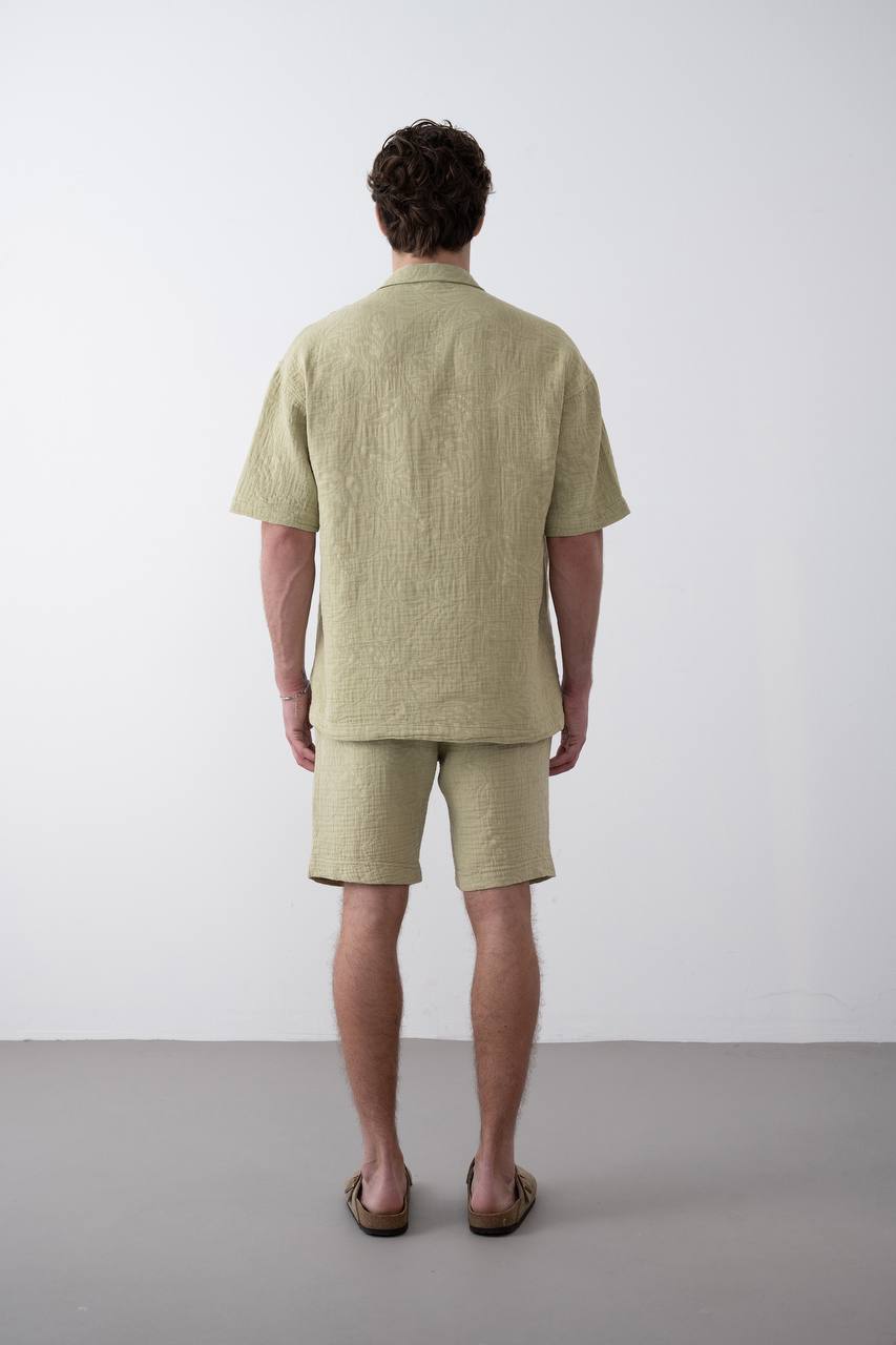 CHEMISE MARRAKECH GREEN 2484