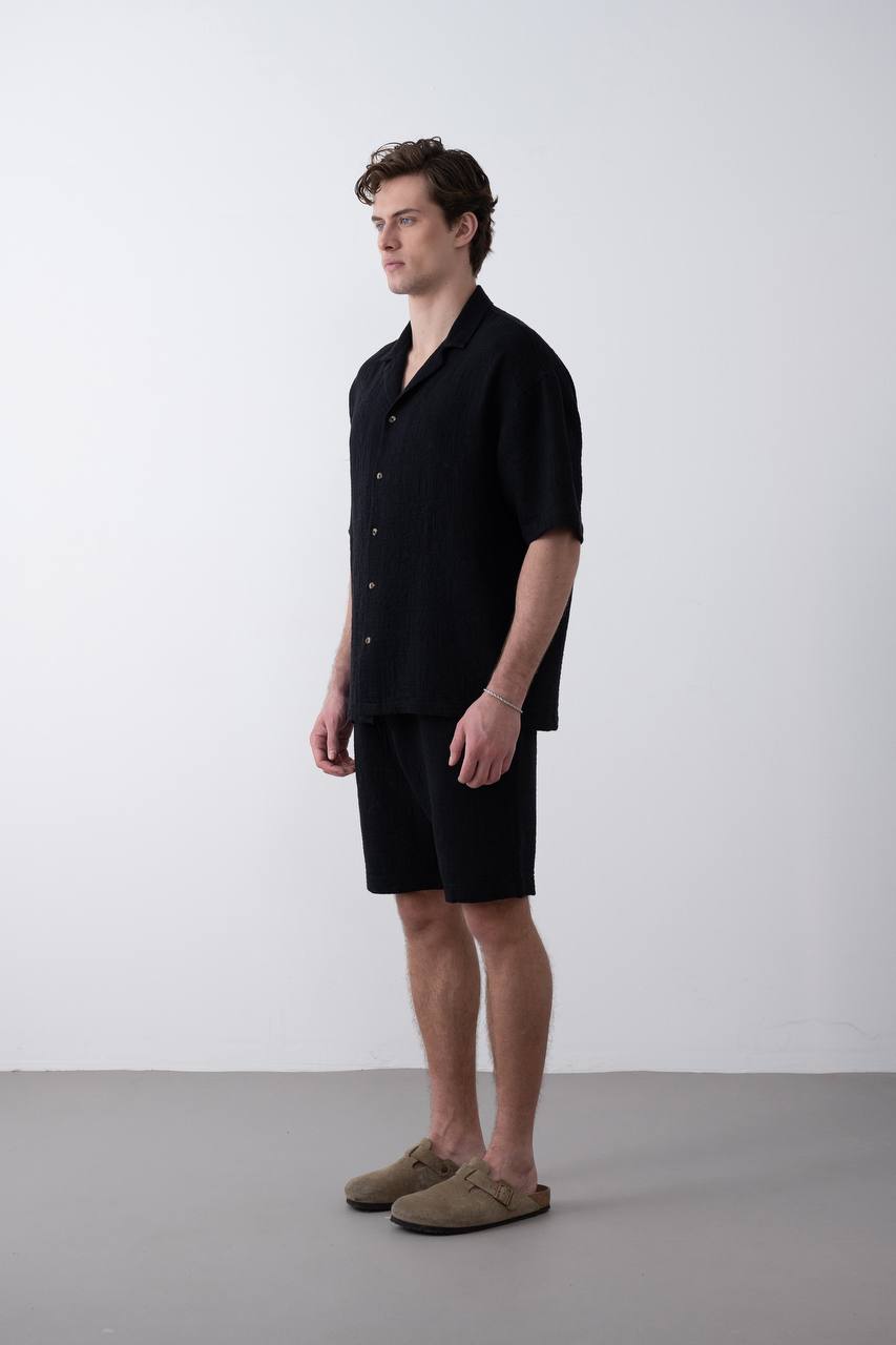 CHEMISE MARRAKECH BLACK 2484