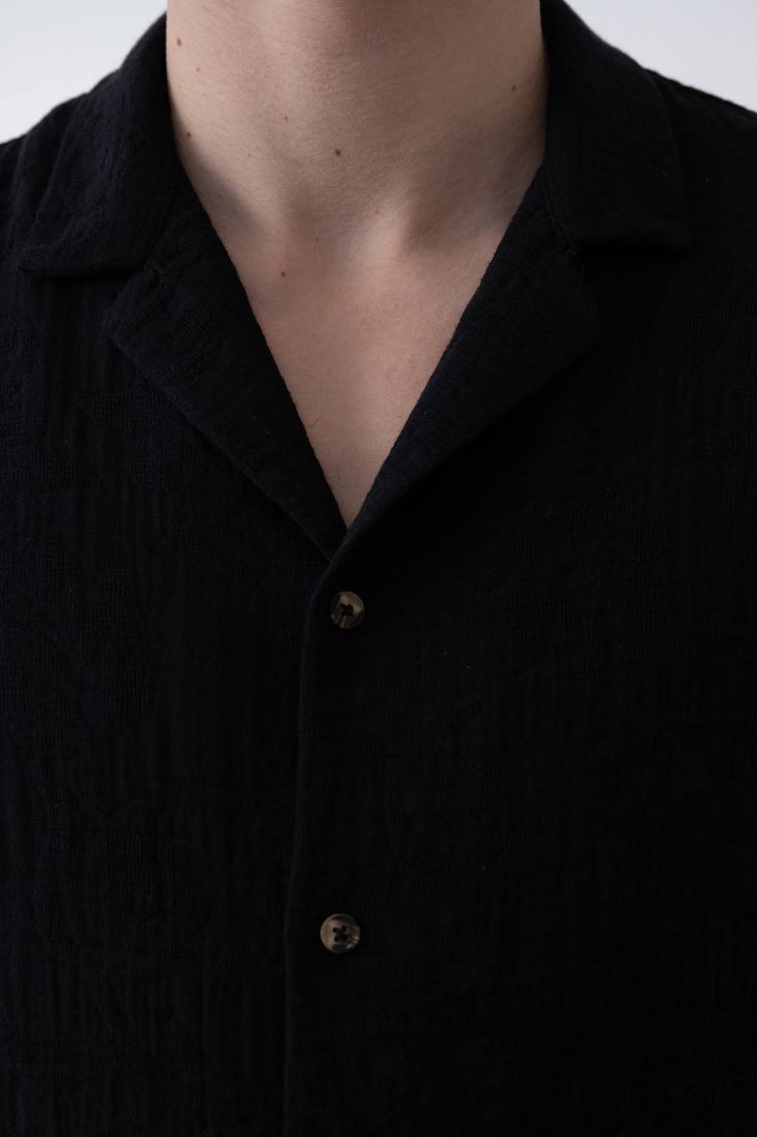 CHEMISE MARRAKECH BLACK 2484