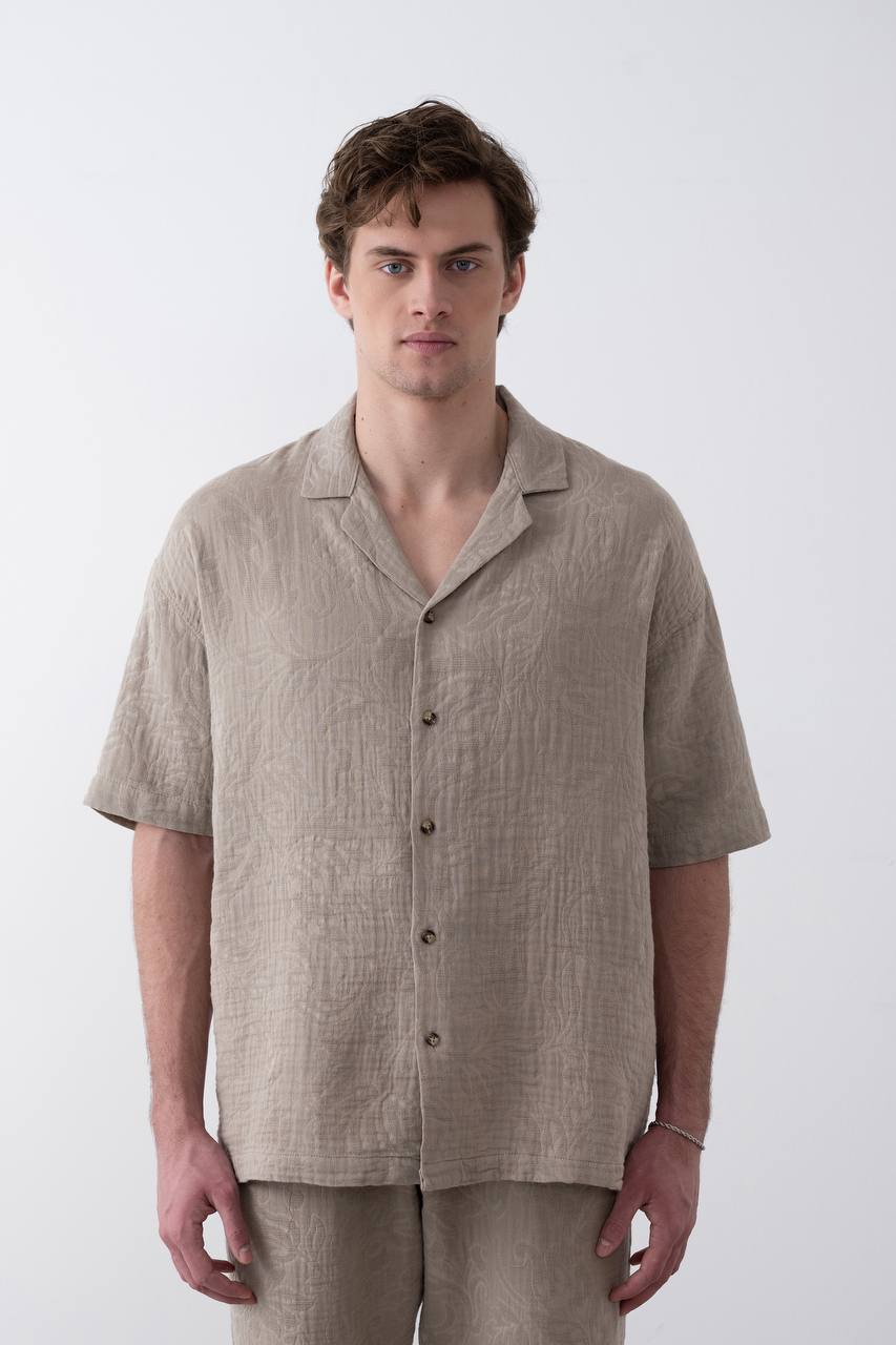 CHEMISE MARRAKECH BEIGE 2484