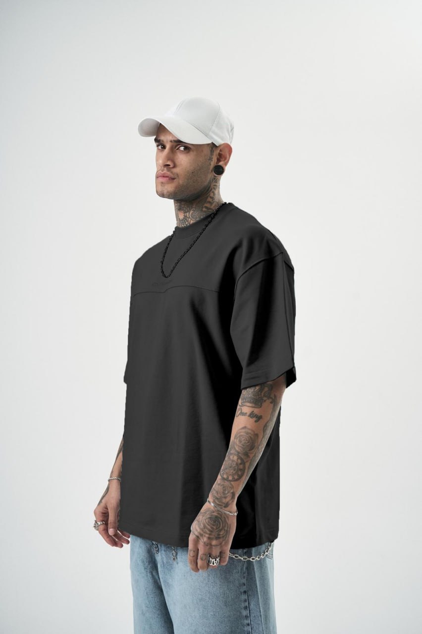 T-SHIRT OVERSIZE RESPIRT BLACK 5106