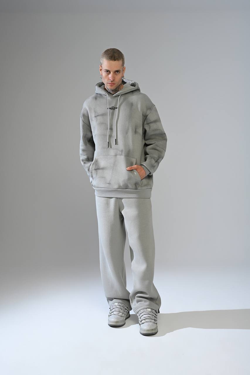 HOODIE OVERSIZE GREY H15 - ZG PREMIUM
