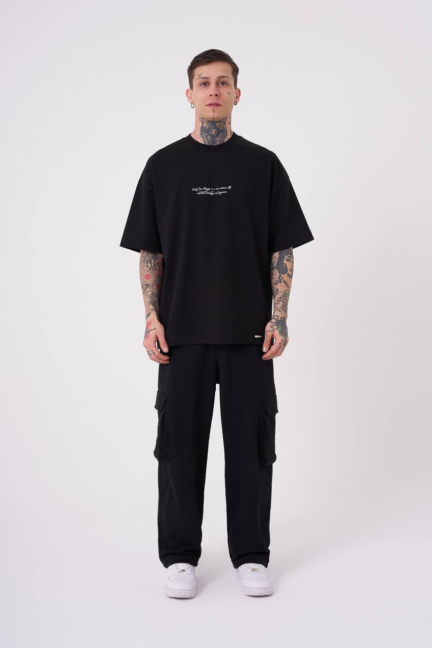 T-SHIRT OVERSIZE MACHINIST BLACK M2012