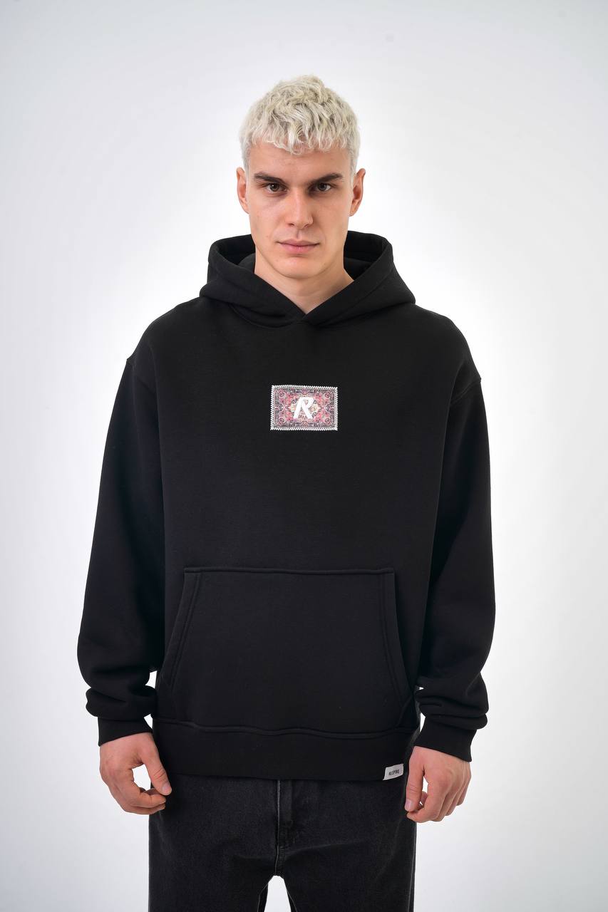 HOODIE OVERSIZE BLCK 5017