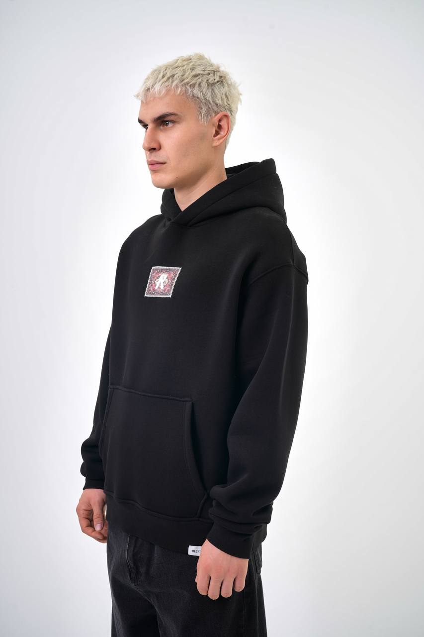 HOODIE OVERSIZE BLCK 5017