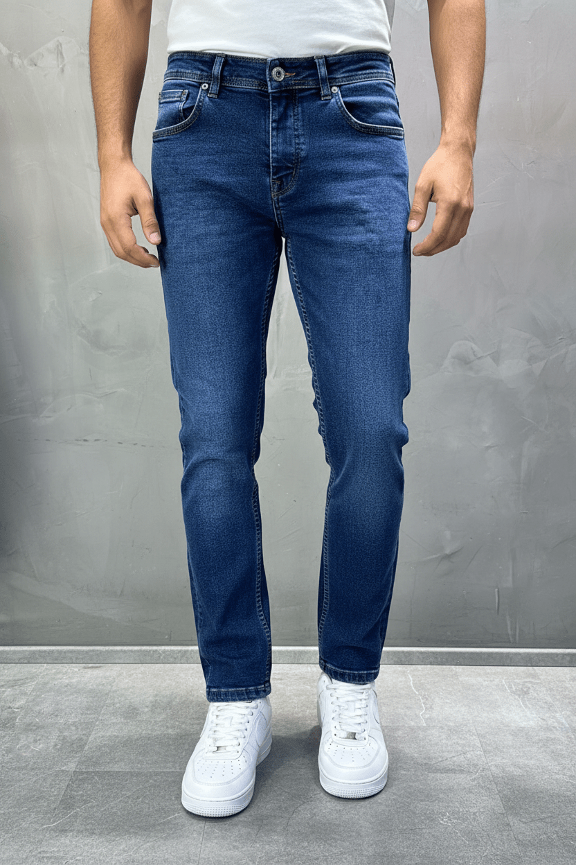 Jeans Homme Bleu Foncé 926 - ZG PREMIUM