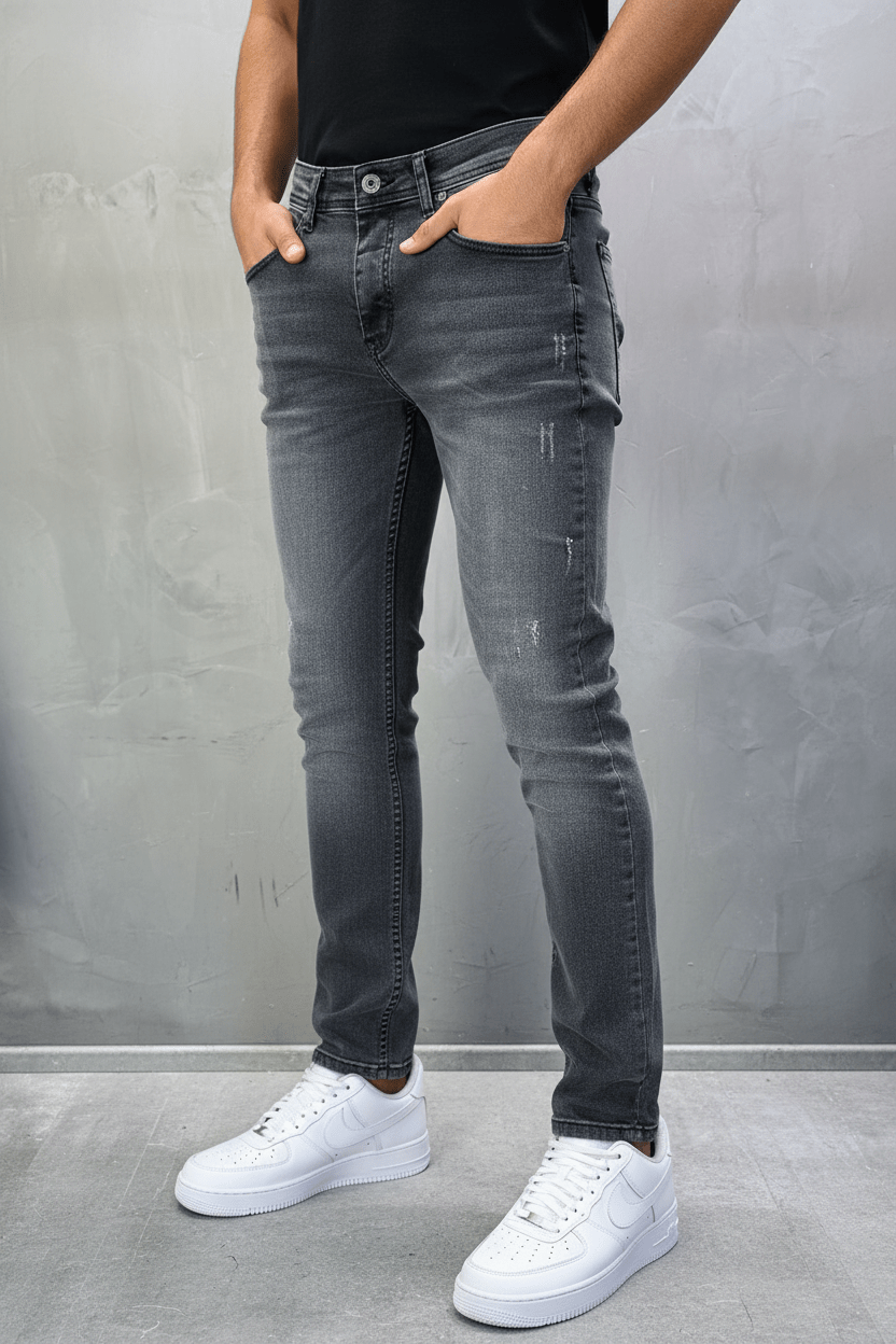Jeans Homme gris Délavé 929 - ZG PREMIUM