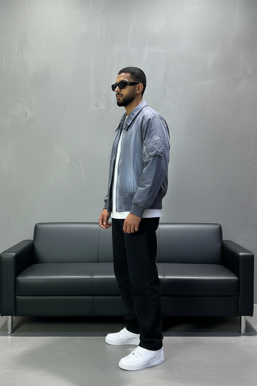 Vest homme Gris 5758