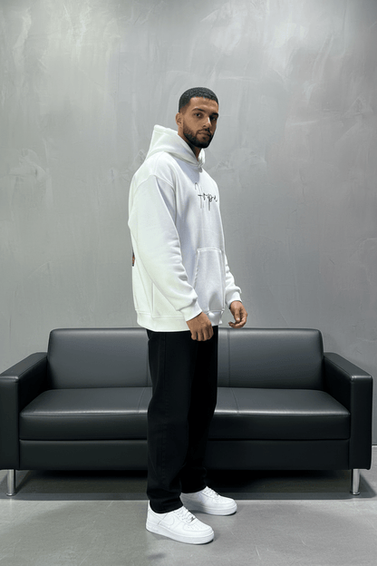 Hoodie Hope Blanc Oversize 4968 - ZG PREMIUM