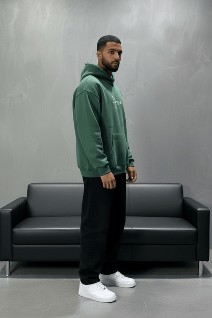 Hoodie Hope Vert Oversize 4968 - ZG PREMIUM