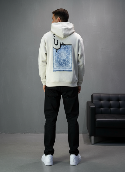 HOODIE SAW OVERSIZE BEIGE 4990