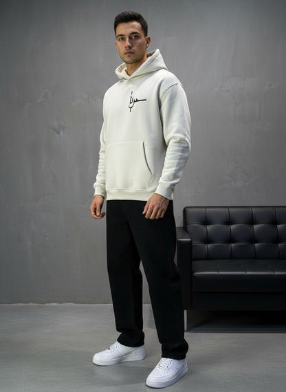 HOODIE SAW OVERSIZE BEIGE 4990