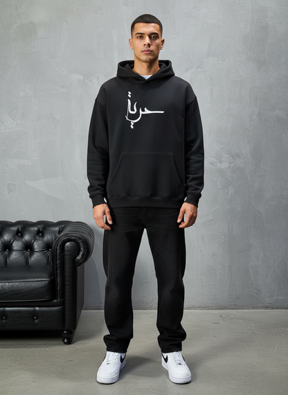 HOODIE SAW OVERSIZE BLACK 4990