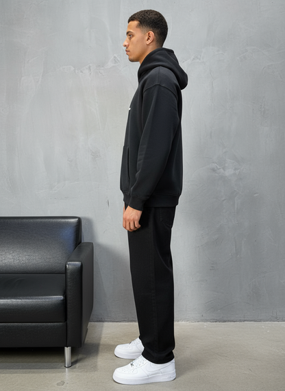 HOODIE SAW OVERSIZE BLACK 4990