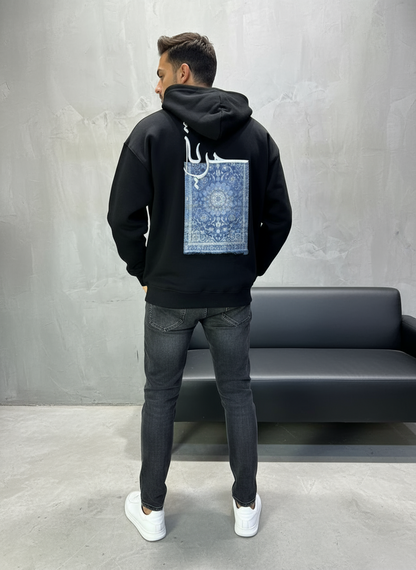 HOODIE SAW OVERSIZE BLACK 4990