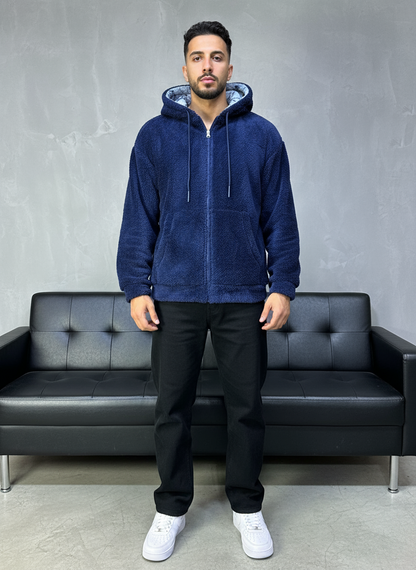 JACKET DOUBLE FAC OVER BLUE 4950