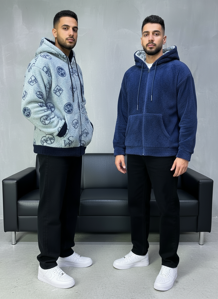 JACKET DOUBLE FAC OVER BLUE 4950