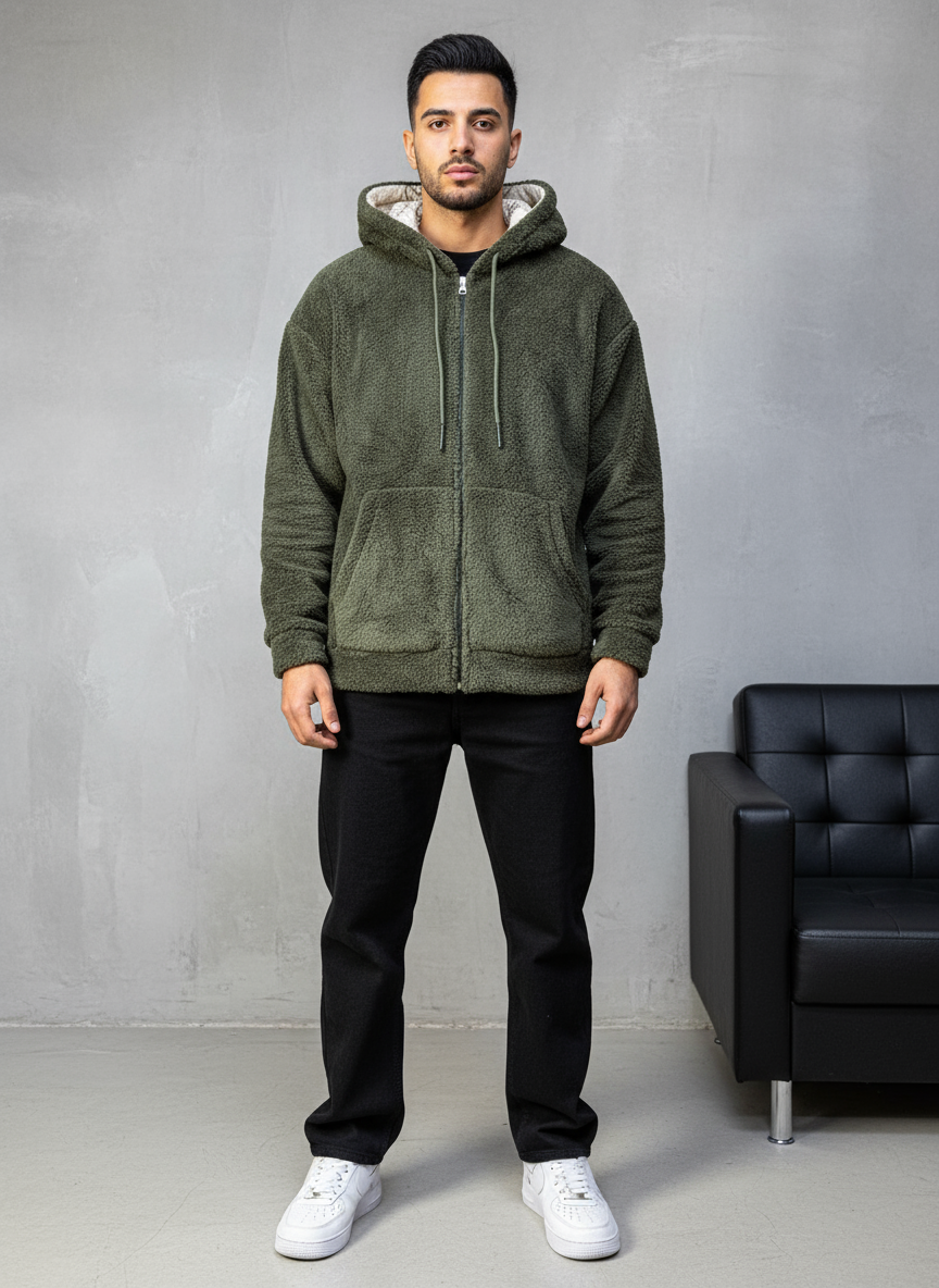 JACKET DOUBLE FAC OVER GREEN 4950