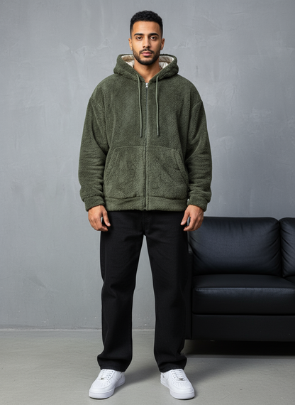 JACKET DOUBLE FAC OVER GREEN 4950