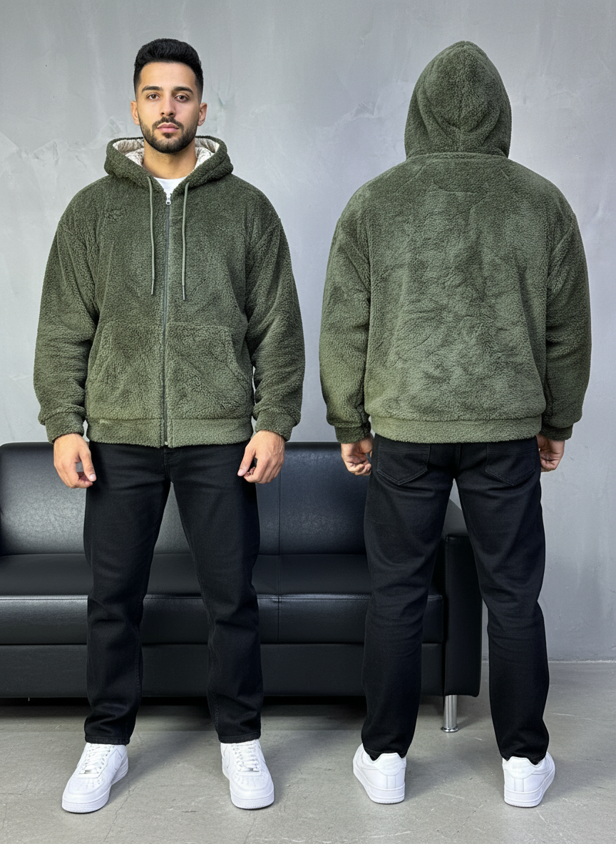 JACKET DOUBLE FAC OVER GREEN 4950