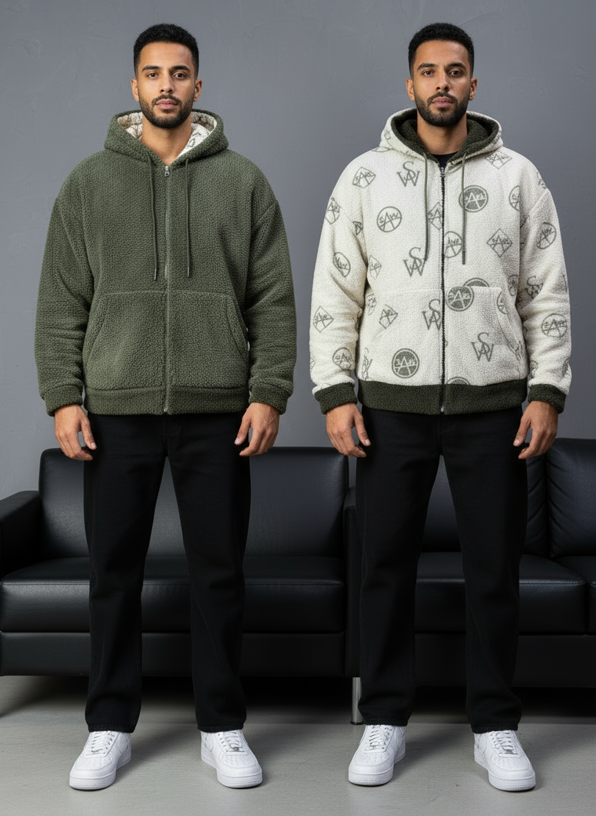 JACKET DOUBLE FAC OVER GREEN 4950