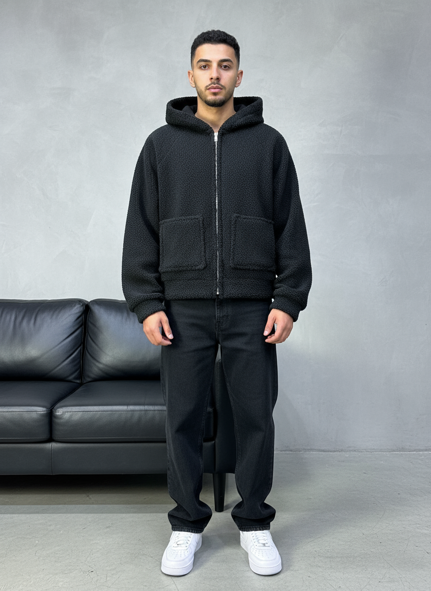 JACKET SAW OVERSIZE BLACK 4954